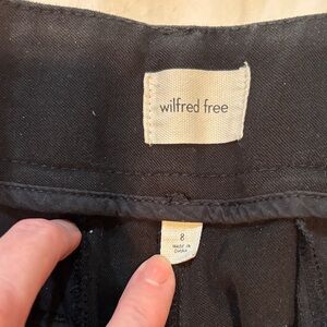 Aritzia Wilfred Free Black Pants